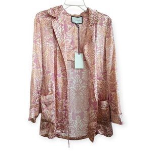 NWT Alexis Aureta silky viscose robe top dress